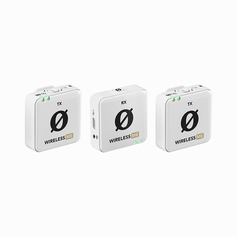 RODE Wireless ME Dual Compact Digital Wireless Microphone System (White)
