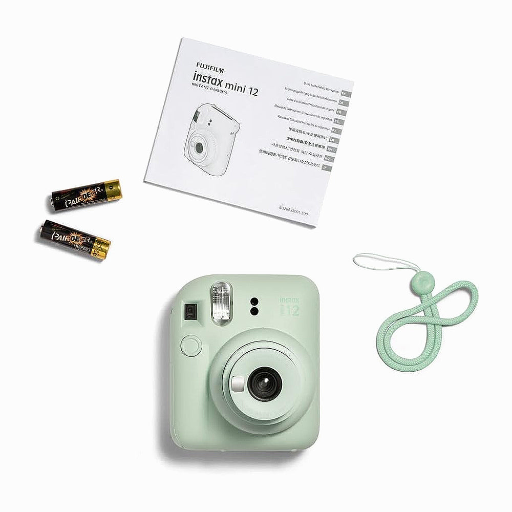 FUJIFILM INSTAX MINI 12 Instant Film Camera (Mint Green)