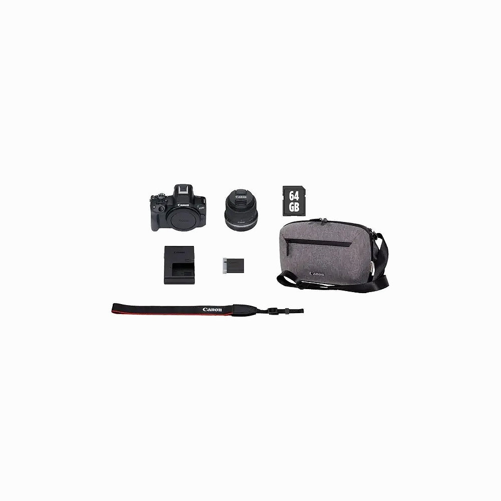 Canon EOS R50 Mirrorless Camera Travel Kit