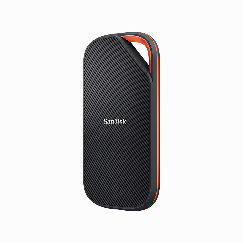 SanDisk Extreme PRO Portable SSD 4TB with USB4, up to 3800 MB/s Read and 3700MB/s Write, USB-C, USB 3.2, Backwards Compatible, IP65 Water and Dust Resistance - SDSSDE82-4T00-G25