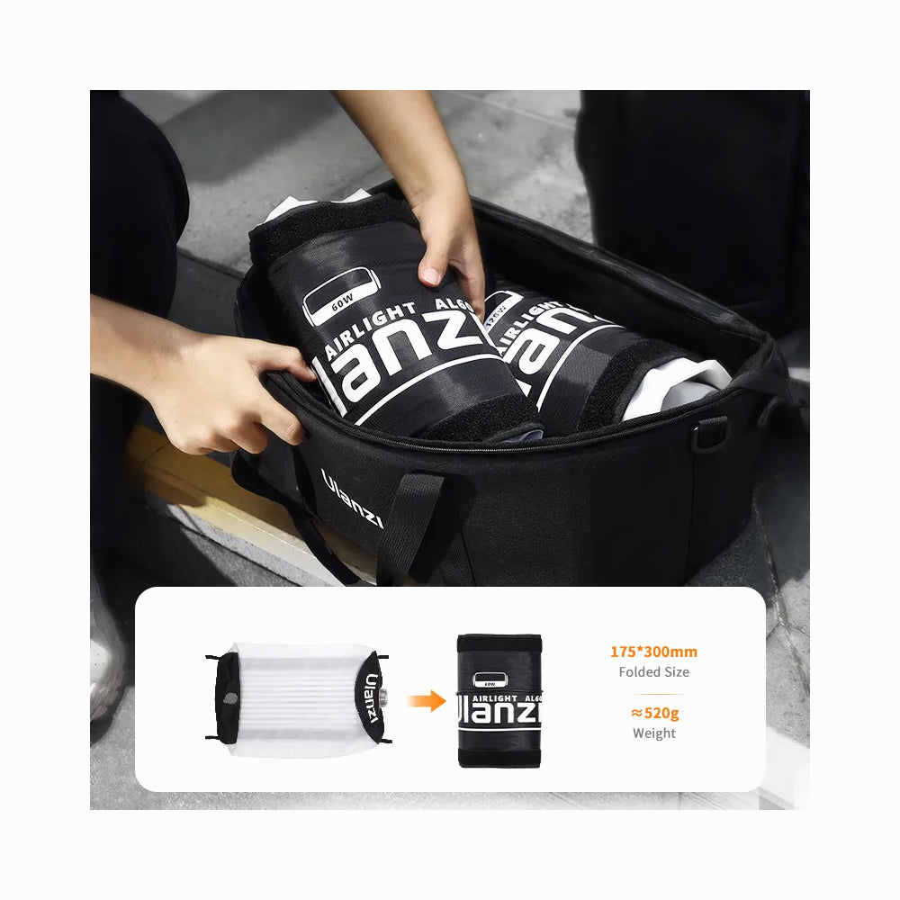 ULANZI AL60 60W INFLATABLE LED AIR TUBE LIGHT