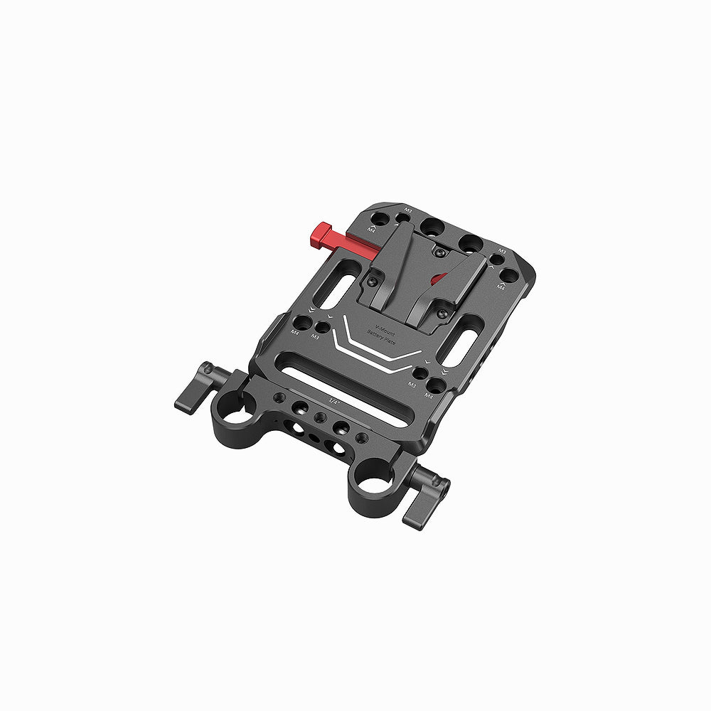 SmallRig V Mount Battery Plate with Dual 15mm Rod Clamp 3016
