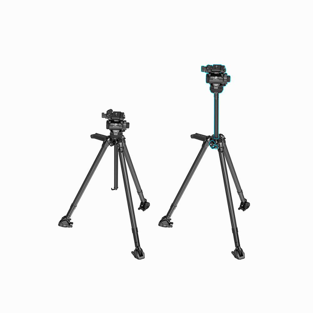 SmallRig x Potato Jet TRIBEX Hydraulic Carbon Fiber Tripod Kit-4259
