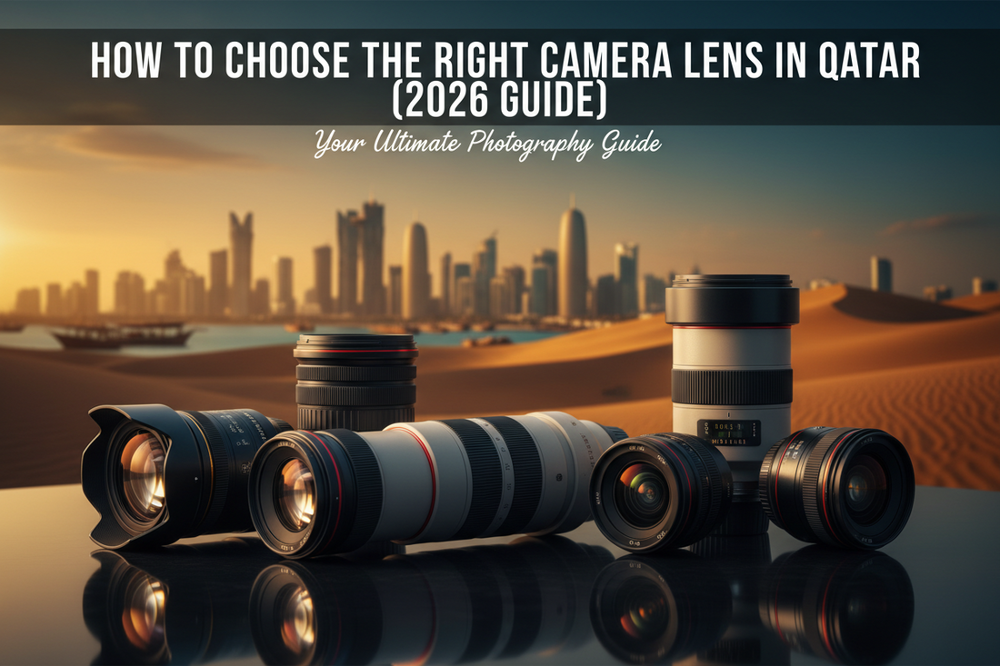 How to Choose the Right Camera Lens in Qatar (2026 Guide)