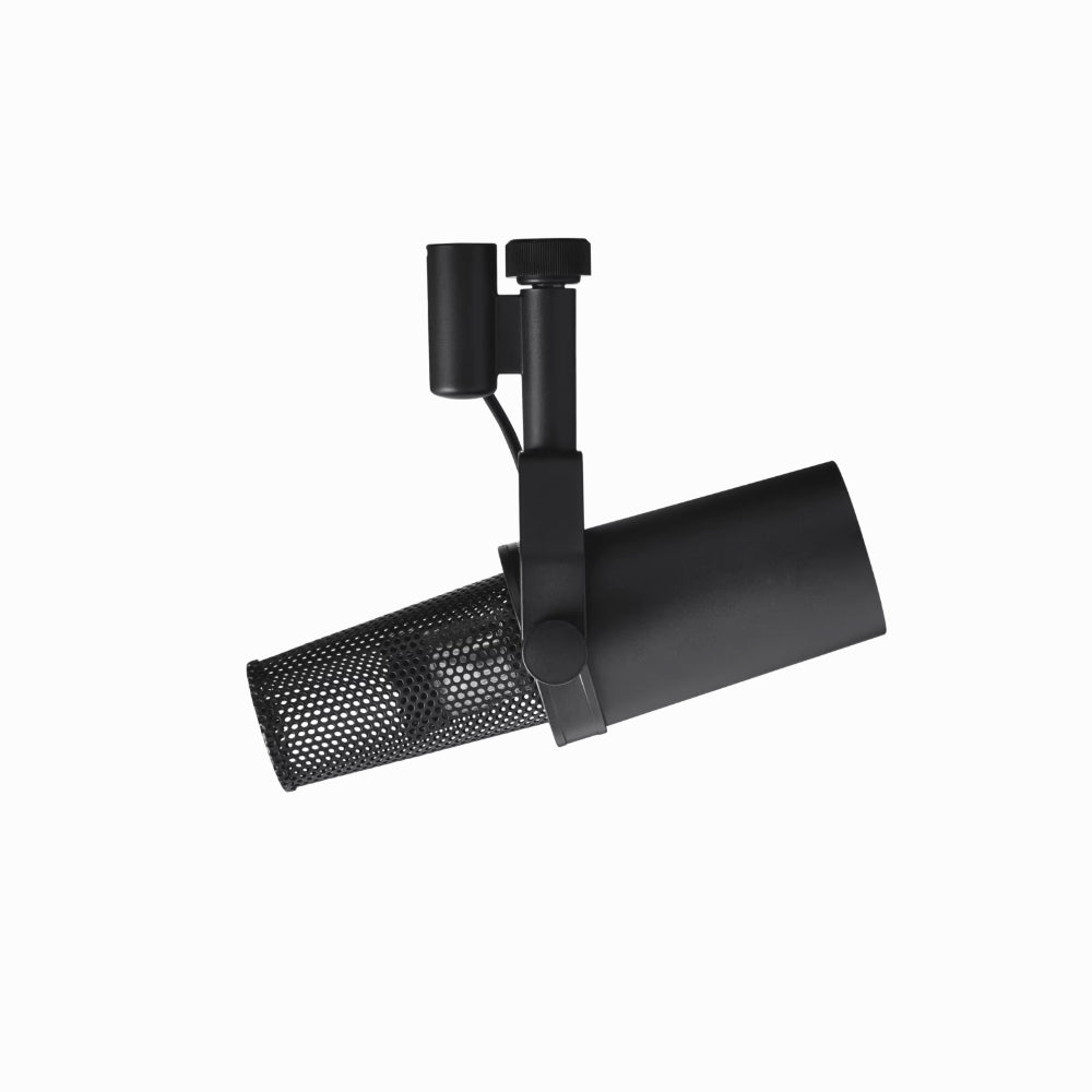 Shure SM7B Vocal Dynamic Microphone for Broadcast, Podcast & Recording, XLR Studio Mic for Music & Speech, Wide-Range Frequency, Warm & Smooth Sound, Rugged Construction, Detachable Windscreen - Black