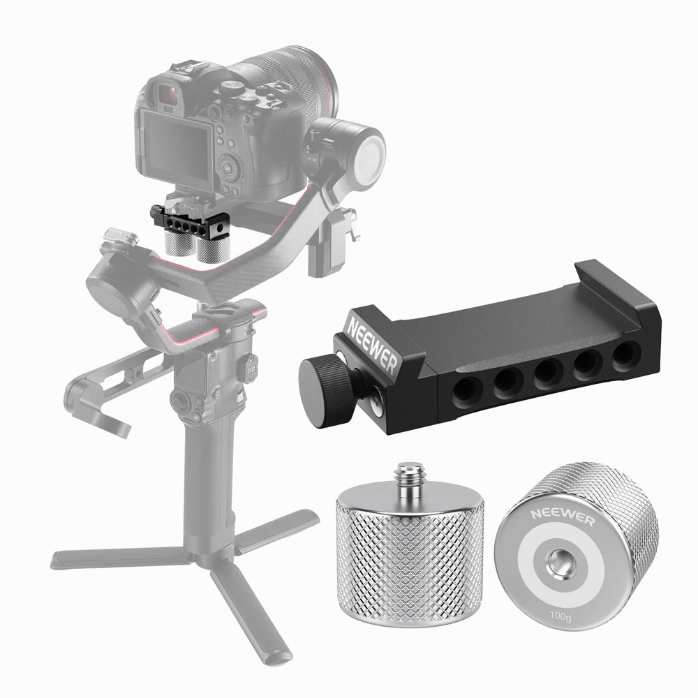 NEEWER GA001 Gimbal Counterweights and Clamp Kit for DJI