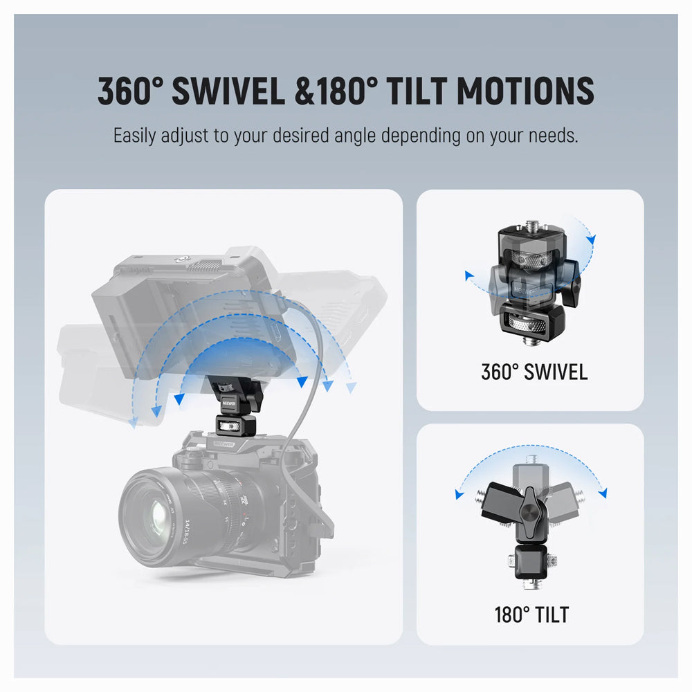 NEEWER MA004 Camera Monitor Mount With ARRI Locating