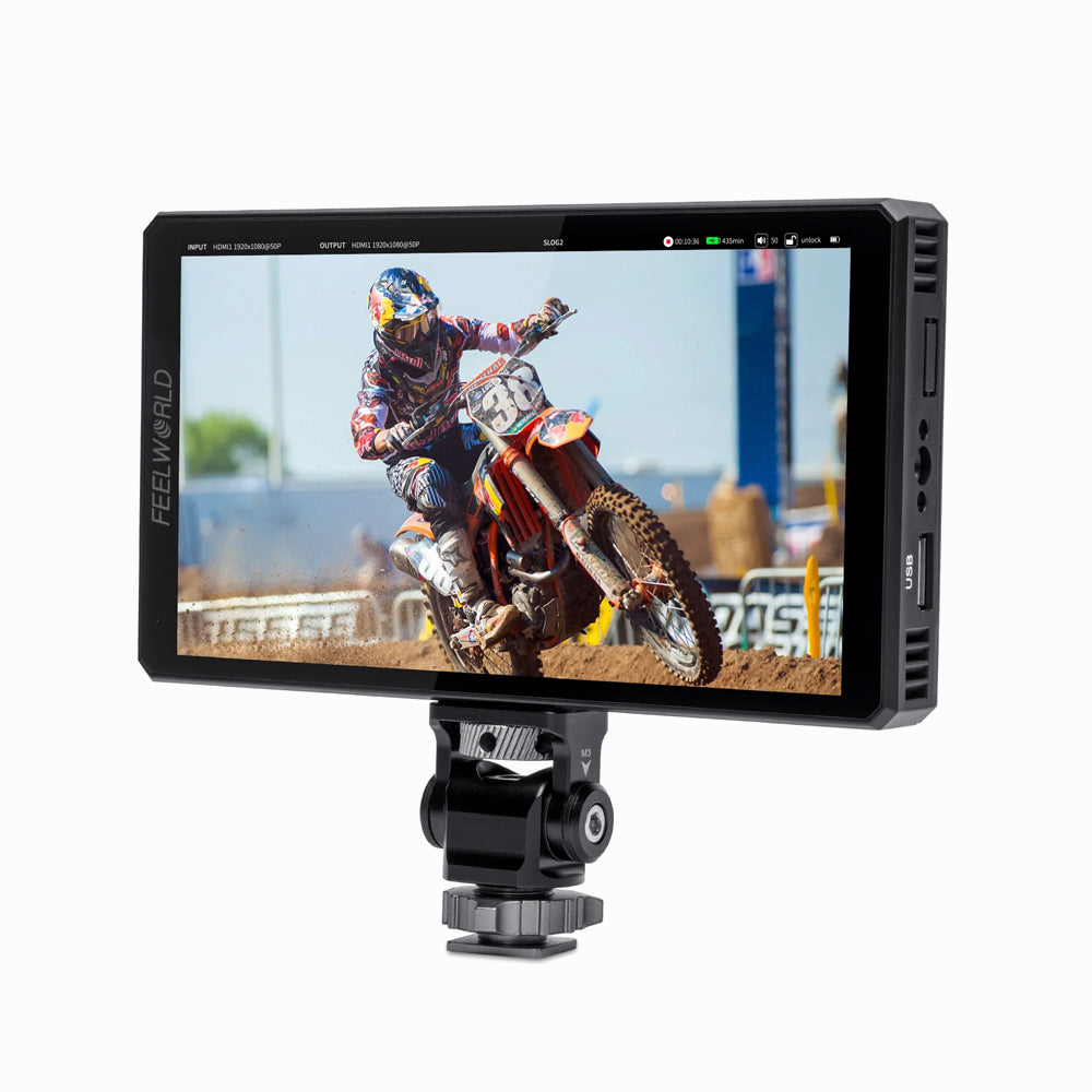 FEELWORLD CUT6 6 Inch Recording Monitor Field Camera DSLR USB2.0 recorder