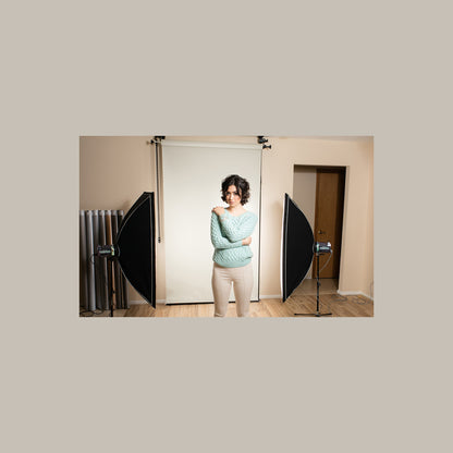 BD #153 Photographer's Gray Background Paper 2.72m x 11m