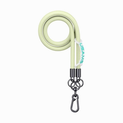 USAMS US-ZB282 Cell Phone Phone Lanyard Green