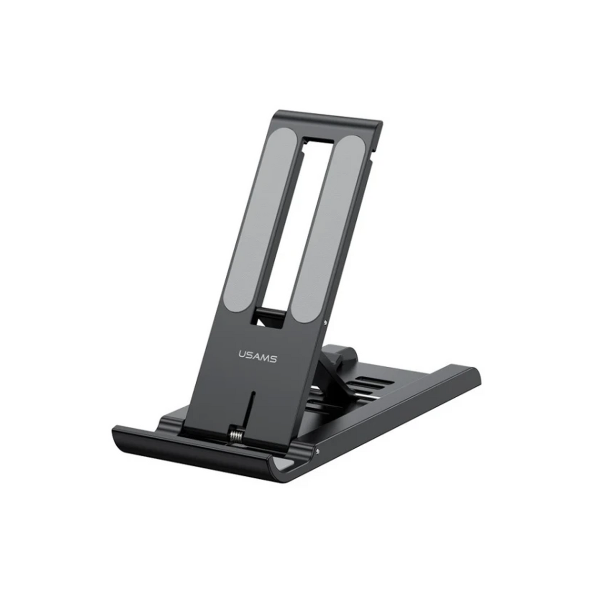 USAMS Spring Folding Desktop Tablet/Phone Stand Black US-ZJ070