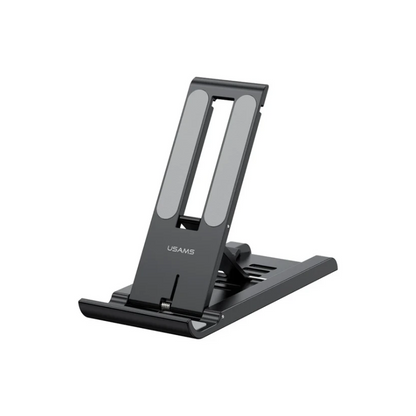 USAMS Spring Folding Desktop Tablet/Phone Stand Black US-ZJ070
