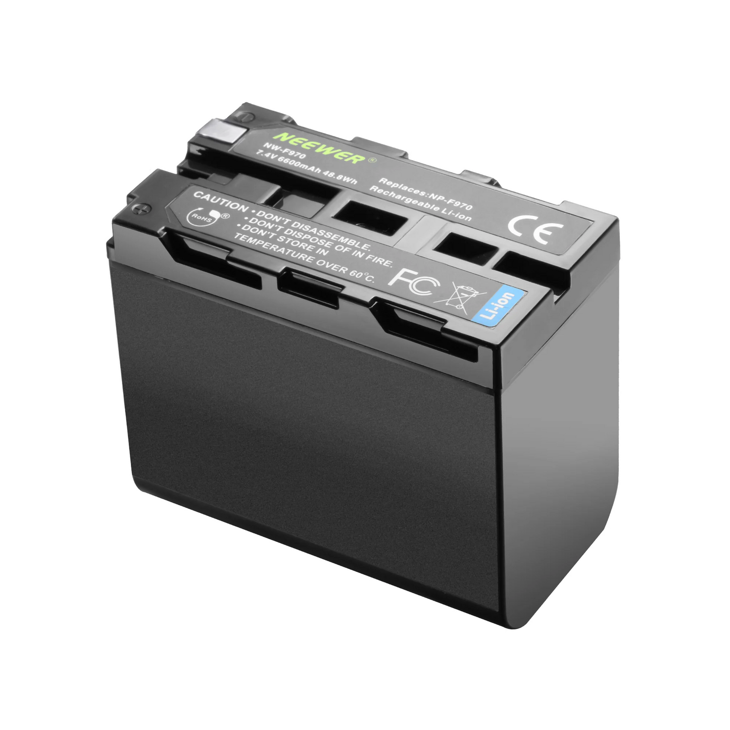 NEEWER NP-F970 6600mAh Replacement Battery
