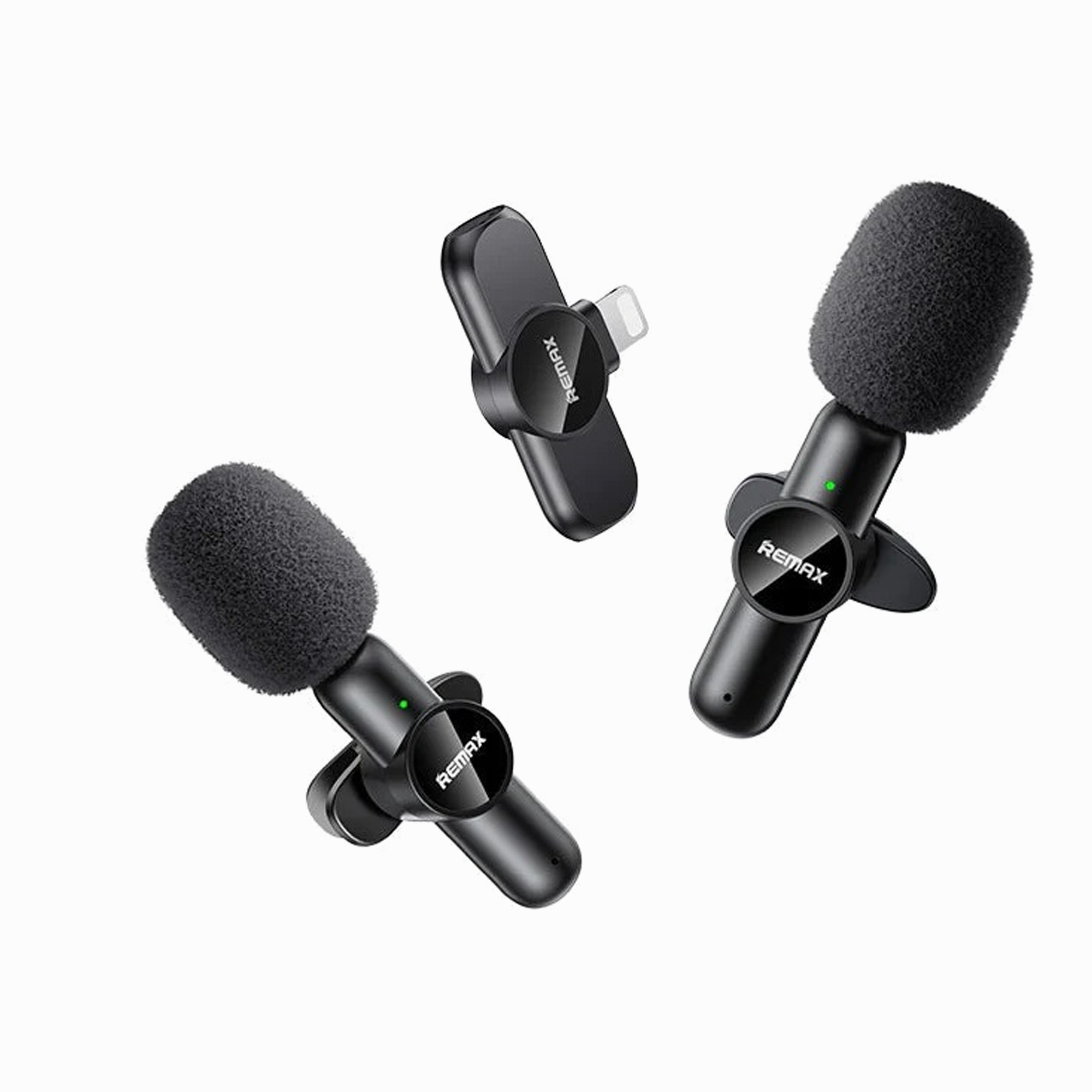REMAX Ryusic Series One-to-Two Live-Stream Wireless Microphone K10 LIGHTNING