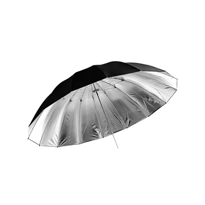 JINBEI BLACK/SILVER UMBRELLA 100CM