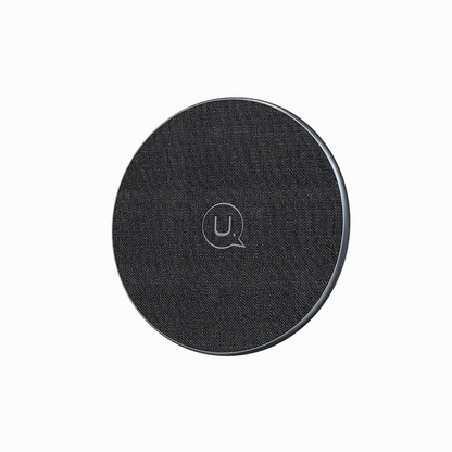 USAMS US-CD223 15W Ultra Slim Wireless Charger Aluminum Alloy Desktop Wireless Charging Pad