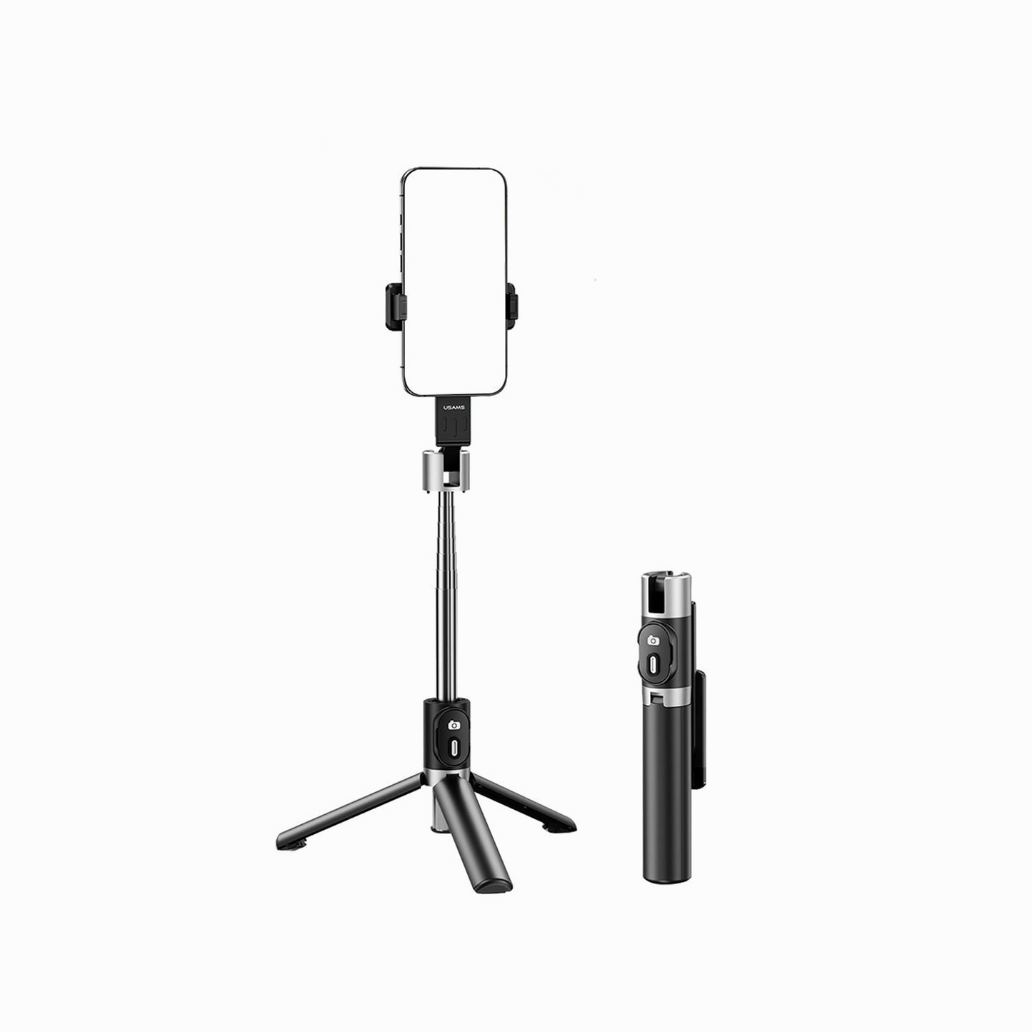 USAMS ZB324 Mini Wireless Selfie Stick with Integrated Tripod