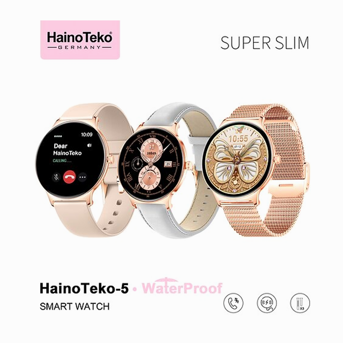 Hainoteko Smartwatch AMOLED Hainoteko 5