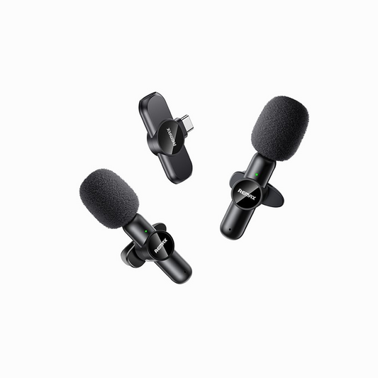REMAX Ryusic Series One-to-Two Live-Stream Wireless Microphone K10 TYPE C