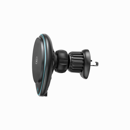 USAMS US-CD222 CAR GRILLE MOUNT WITH 15W INDUCTIVE CHARGER BLACK