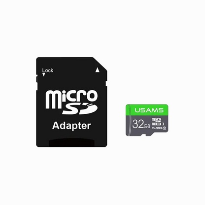 USAMS Memory Card 32GB 10C + Adapter ZB118TF01 US-ZB118