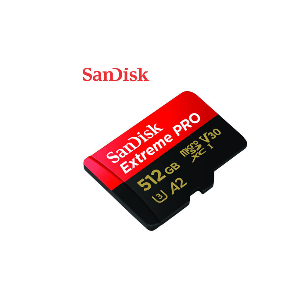 SanDisk Extreme Pro512GB microSDXC 200MB/s 140MB/s UHS-1 Card