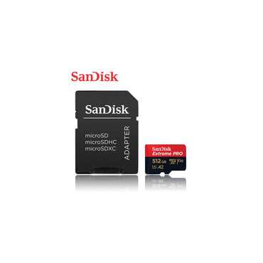SanDisk Extreme Pro512GB microSDXC 200MB/s 140MB/s UHS-1 Card