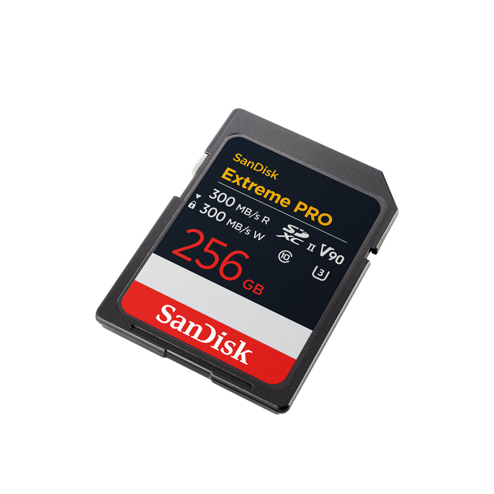 Buy SanDisk Extreme PRO 256GB SDXC UHS-II Card V90 8K up to 300MB