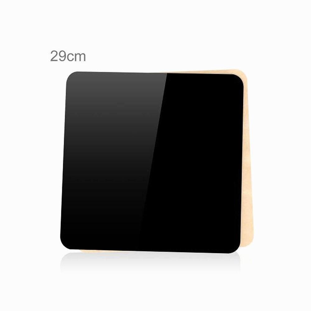 PULUZ 29cm Photography Acrylic Reflective Display Table Background Board (Black)-PU5330B
