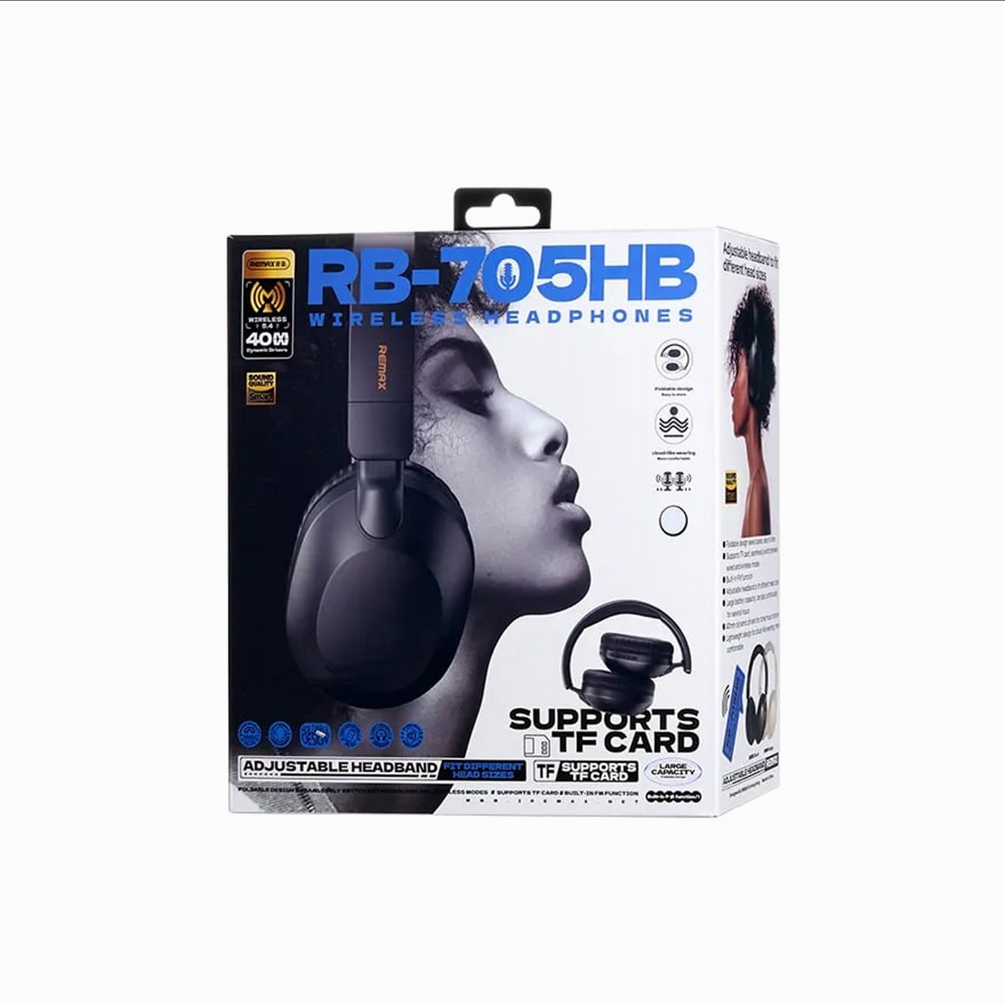 REMAX Wireless Headphones RB-705HB White