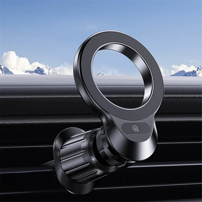 USAMS US-ZJ075 Magnetic Car Phone Holder 360-degree Rotation Air Vent Phone Mount