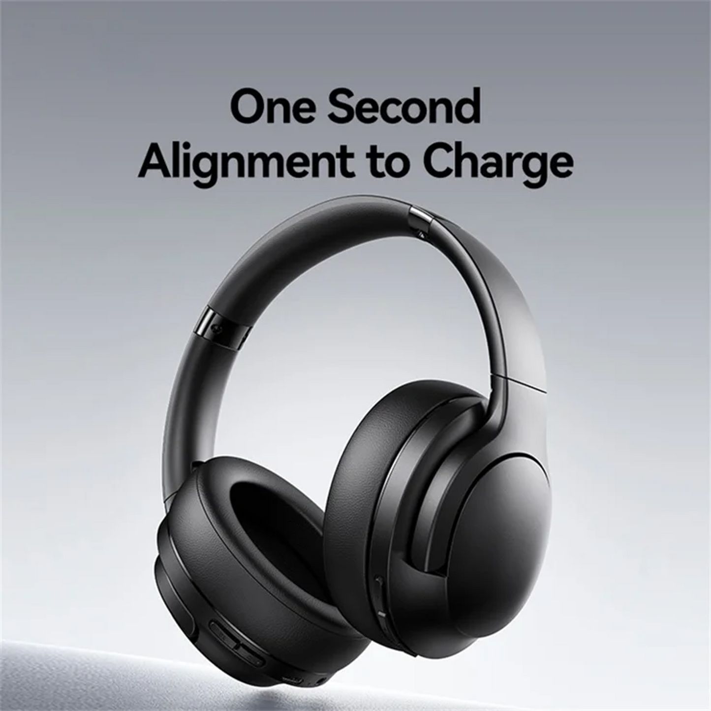 USAMS UJ29 Bluetooth Headphones Over Ear, 3 EQ Music Modes Wireless Headset