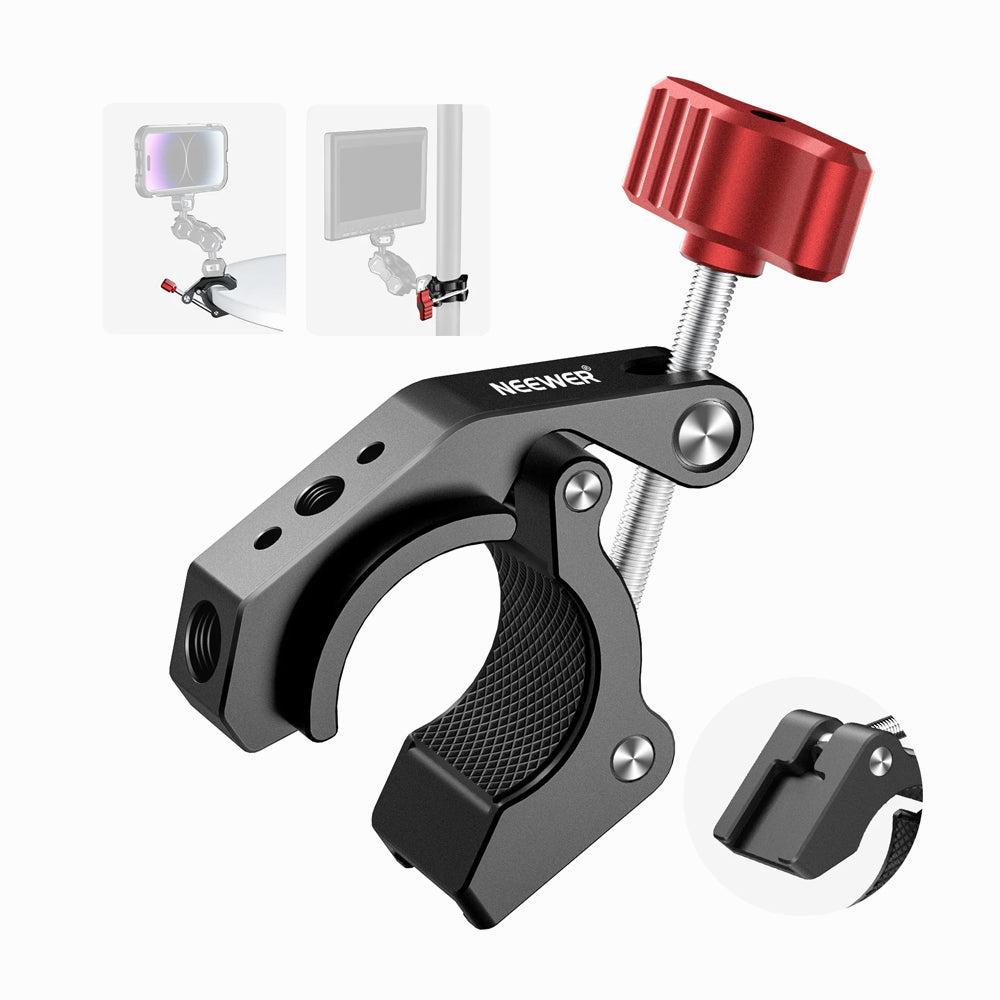 NEEWER ST81 Super Clamp with Cold Shoe