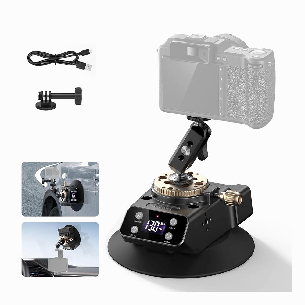 NEEWER CA017 6inch Electric Camera Suction Cup Mount