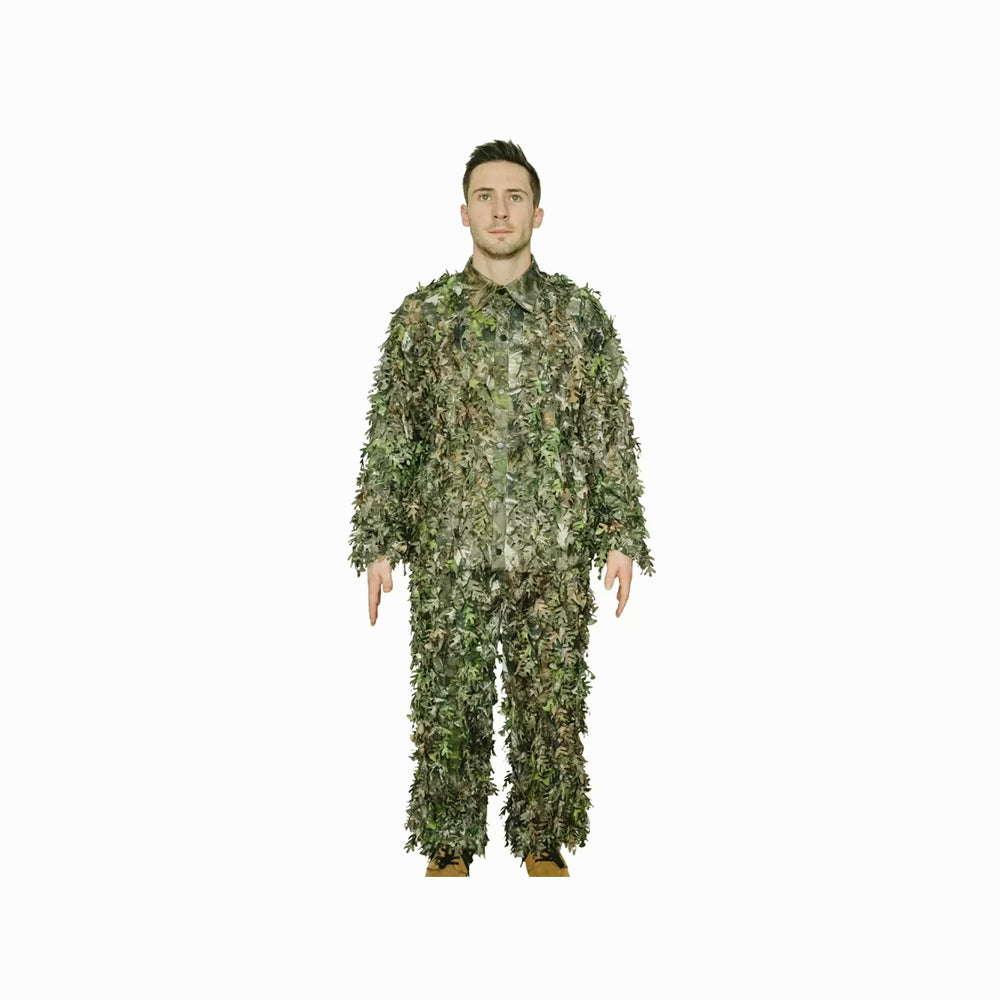 3D Leafy Suit Green