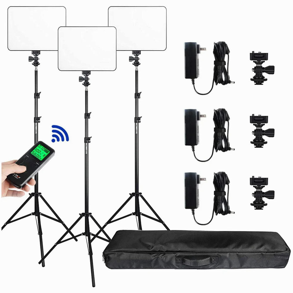 Viltrox VL-200T Bicolor LED Panel – Triple Kit