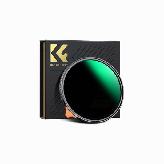K&F Concept 40.5mm Variable ND Filter ND2-ND400 (1-9 Stop) Lens Filter Waterproof Scratch Resistant Nano-Xcel Series(KF01.2374)