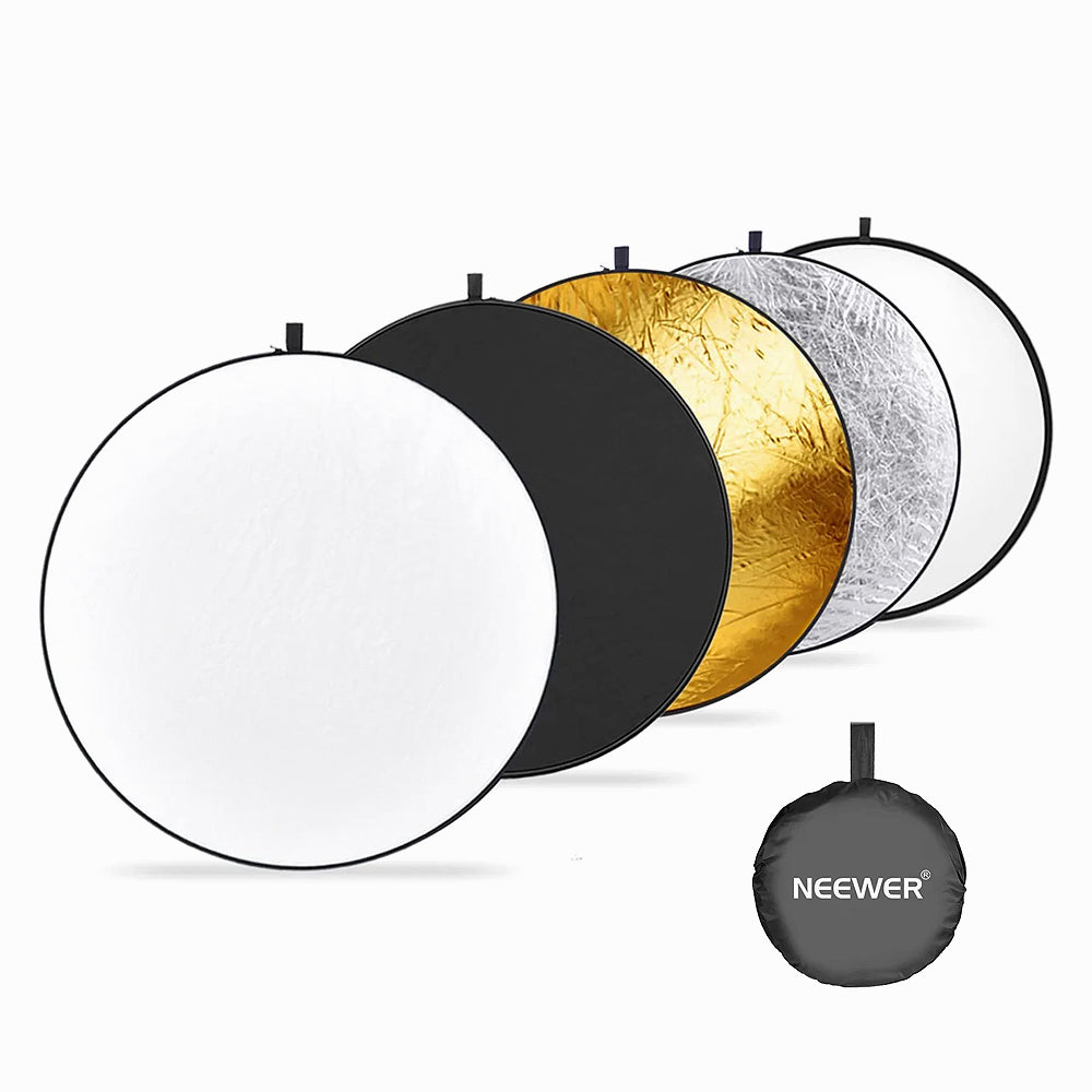 NEEWER RF-110 5-in-1 Collapsible Light Reflector 110CM