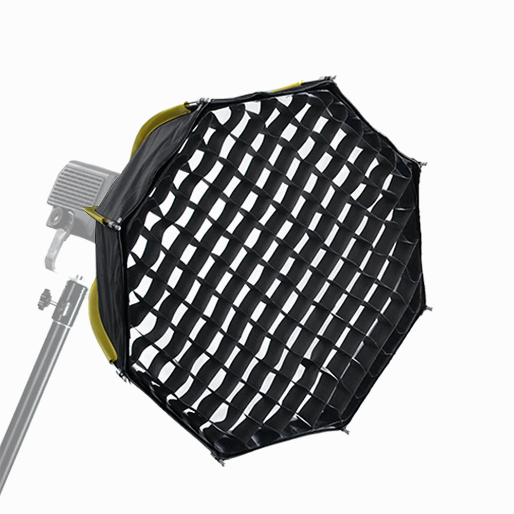 NiceFoto mini-50g 50cm Octagonal Softbox with Removeable Diffuser Cloth Honeycomb Grid Storage Bag