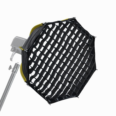 NiceFoto mini-50g 50cm Octagonal Softbox with Removeable Diffuser Cloth Honeycomb Grid Storage Bag