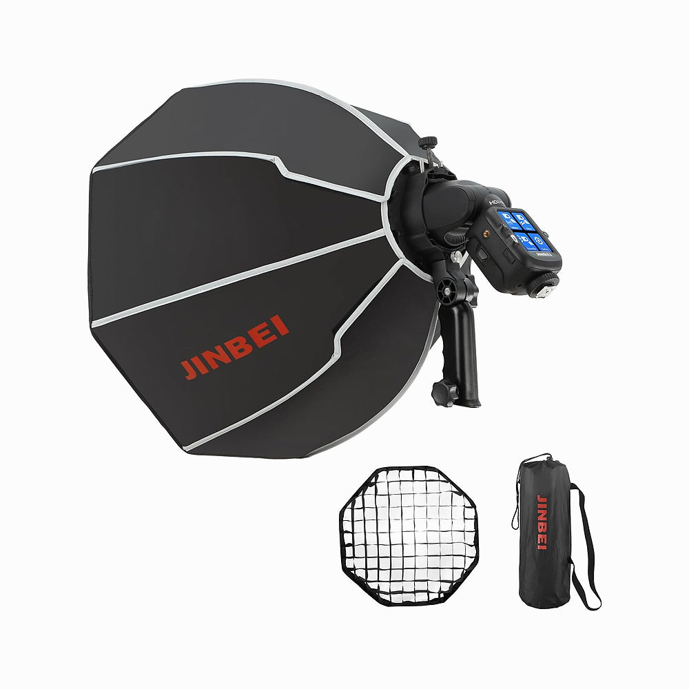JINBEI 50CM KM-50 speedlite softbox with Grids& handle