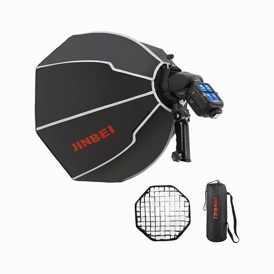 JINBEI 50CM KM-50 speedlite softbox with Grids& handle