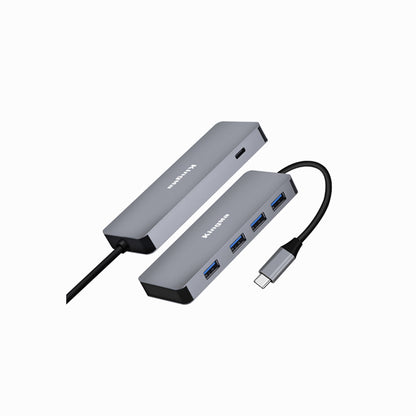 KingMa BMU034 5-in-1 USB-C Hub Adapter with Ethernet Port