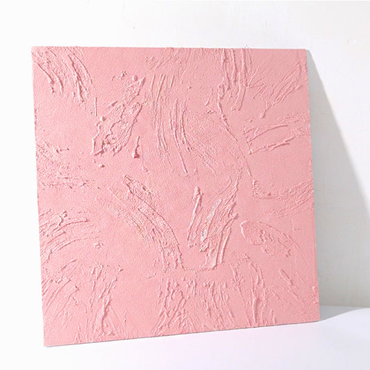 60 x 60cm PVC Backdrop Board Coarse Sand Texture Cement Photography Backdrop Board (Pink)#33