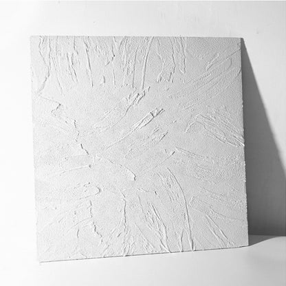 60 x 60cm PVC Backdrop Board Coarse Sand Texture Cement Photography Backdrop Board (White)#26