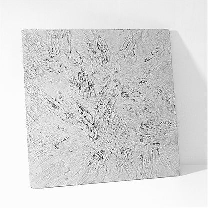 60 x 60cm Retro PVC Cement Texture Board Photography Backdrops Board (Grey White)#32