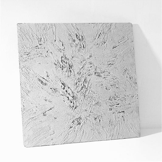 60 x 60cm Retro PVC Cement Texture Board Photography Backdrops Board (Grey White)#32