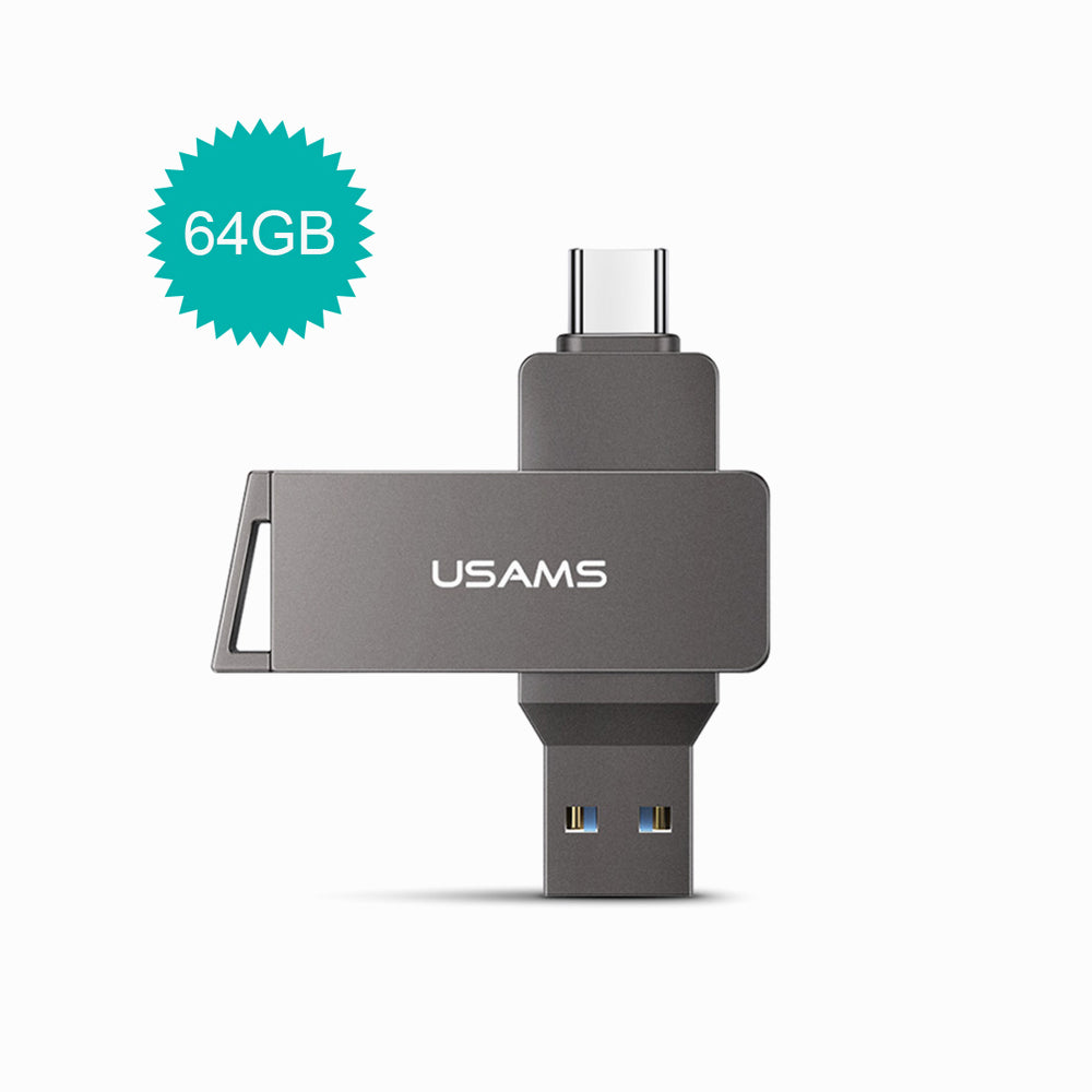 USAMS USB3.0 Rotatable High Speed Flash Drive 64G