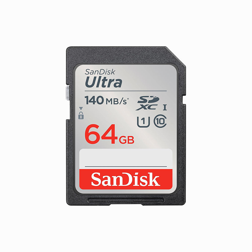 SanDisk 64GB Ultra UHS-I SDXC Memory Card 140MB/s Class 10