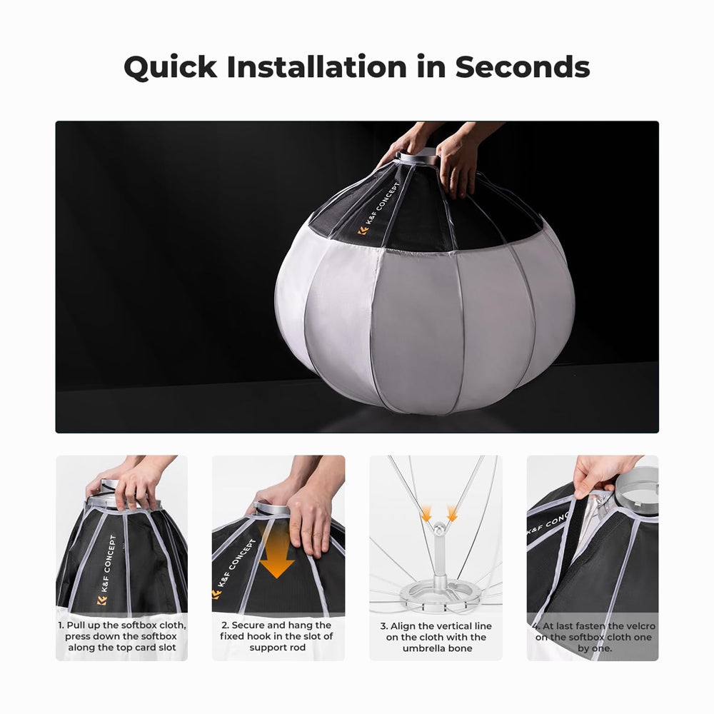 K&F Concept 65cm Lantern Soft box (KF18.009)